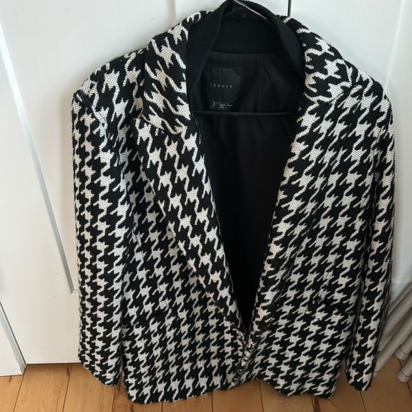Theory Houndstooth blazer/jacket - Picture 1 of 3